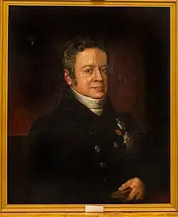 Портрет Г.&nbsp;А.&nbsp;Строганова (1770–1856). Копия с работы неустановленного художника. Холст, масло. 82 х 66,5 см.