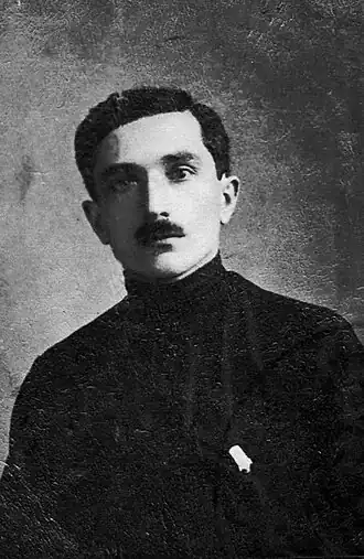 Дошлуко Мальсагов во Владикавказе, 1920 год.