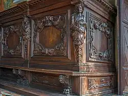 Скамьи хора Зала архива Скуолы-деи-Кармини, Венеция. 1749