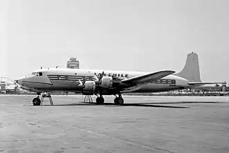 Douglas DC-6B компании Lan Chile
