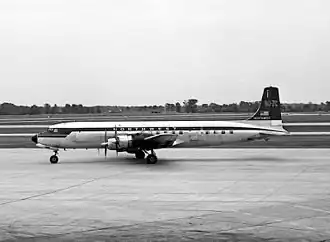 Douglas DC-7C авиакомпании Northwest Orient Airlines
