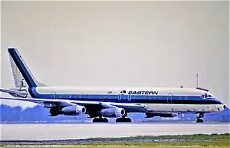 Douglas DC-8-21 компании Eastern Air Lines