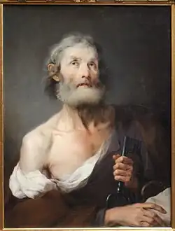 Апостол Пётр. 1743. Холст, масло. Галерея старых мастеров, Дрезден