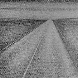 Driveway. 2021 graphite pencil on paper  19 х 19 cm The State Hermitage Museum