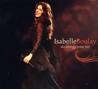 Обложка альбома Изабель Буле «Du temps pour toi» (2005)