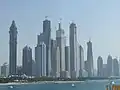 Дубай Марина днём, 2011