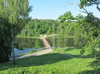 Мост через озеро Асвяя