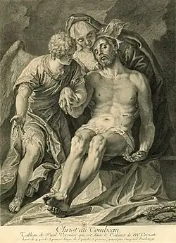 Оплакивание Христа. По картине Паоло Веронезе. 1729