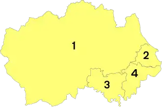 Дарем на карте