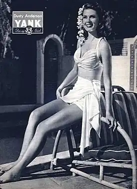 На обложке журнала Yank в 1944 году