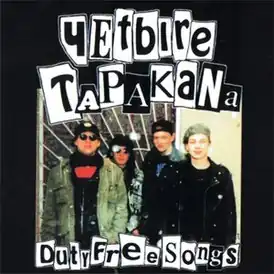 Обложка альбома Четыре таракана «Duty Free Songs» (1992)