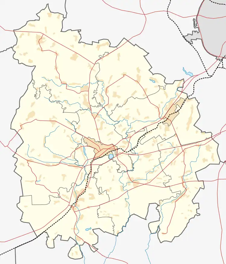 Городище на карте