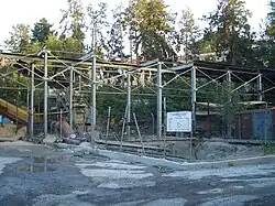 Строительство станции «Абай» (сентябрь 2007 года)