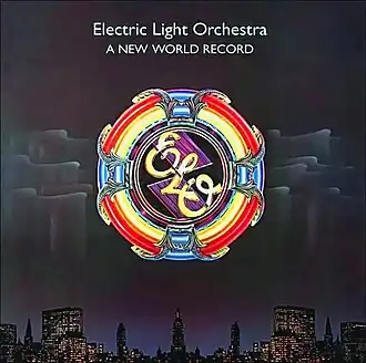 Обложка альбома Electric Light Orchestra «A New World Record» (1976)
