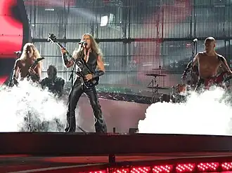 Teräsbetoni в Белграде Евровидение 2008