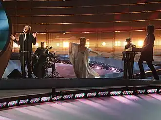 Группа Miodio в Белграде. «Евровидение-2008»