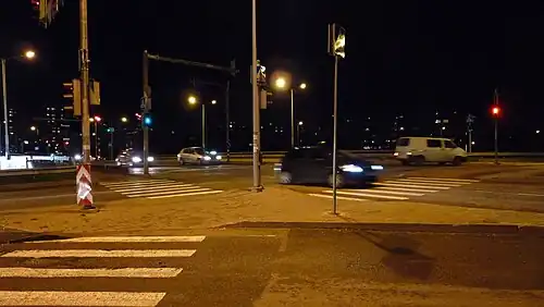 Перекрёсток у моста Мустакиви