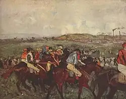 Перед стартом, 1862—1880, музей Орсе, Париж