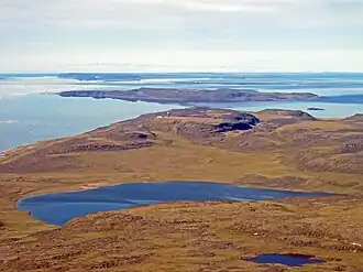 Вид на южную часть острова