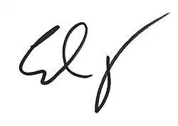 Изображение автографа