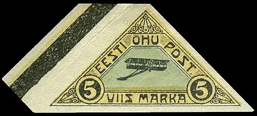 Первая авиапочтовая марка Эстонии, 1920&nbsp;(Sc #С1)