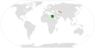 Египет и Узбекистан