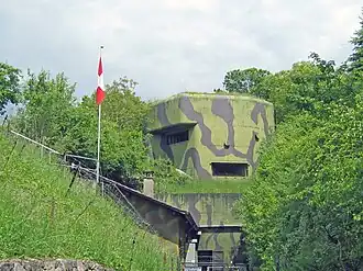 Вход в форт