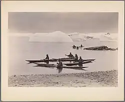 Экспедиционеры на каяках