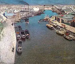 Залив, 1916. Национальный музей изящных искусств (Буэнос-Айрес).