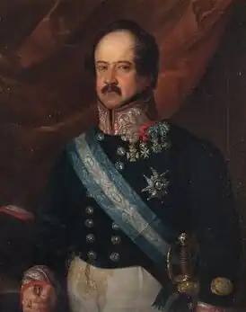 Портрет маркиза Мальпика, Валентин Кардерера, ок. 1837. Холст, масло, 87 х 64 см. Музей Уэски.