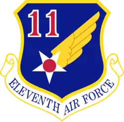 Эмблема 11-й воздушной армии ВВС США