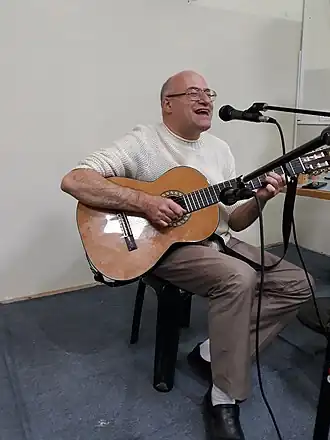 Эли Бар-Яалом на концерте в Кирьят Арбе 7 декабря 2017