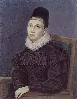 Акварель Н. А. Бестужева (1832)«Портрет мой слишком льстит, но, однако я на нем похожа»