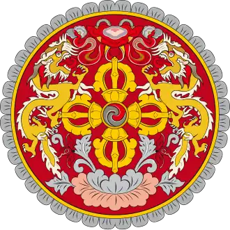 Герб Бутана