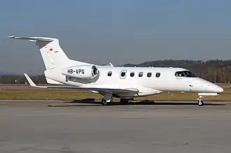 Embraer EMB-505 Phenom 300 в Цюрихе