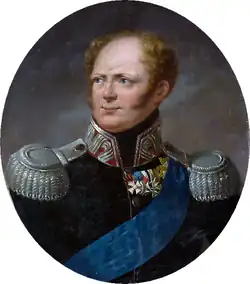 Emperor Alexander I of Russia by Alexander Molinari 1813