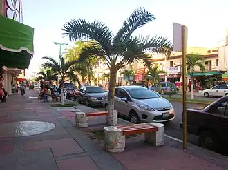 Одна из улиц Четумаля