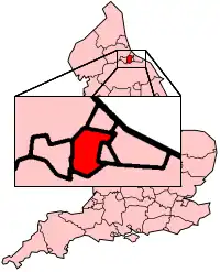 Стоктон-он-Тис на карте