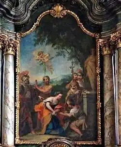 Обезглавливание Святой Екатерины. 1750. Приходская церковь Святой Екатерины в Кеттенисе (Эйпен), Бельгия