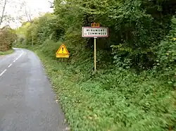 Въезд в Мирамон-де-Комменж