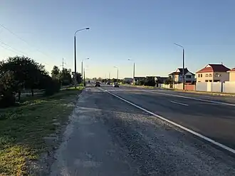 Улица Советская, август 2018 года