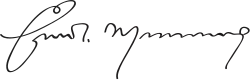 Изображение автографа