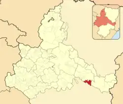 Расположение муниципалитета на карте провинции