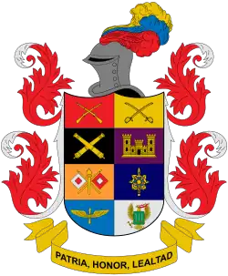 Герб Национальной армия Колумбии