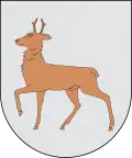 Косуля на гербе муниципалитета Ибаргойти, Испания