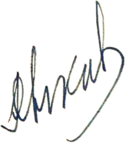 Изображение автографа