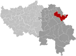 Расположение муниципалитета на карте провинции
