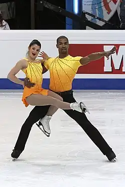 С Аделин Канак в 2011 году.