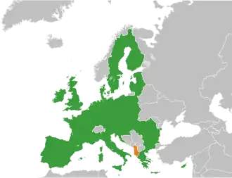 Европейский союз и Албания