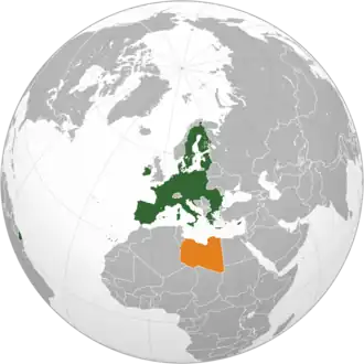 Европейский союз и Ливия